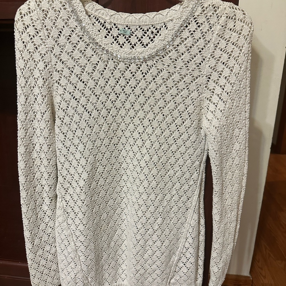 Cream Knit Sweater